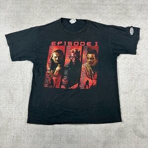 Vintage Star Wars Episode 1 Darth Maul T-shirt